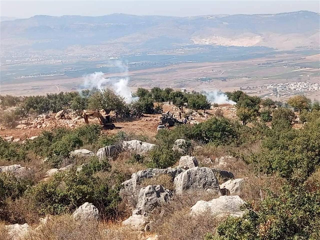 مواجهة بالقنابل الدخانية على الحدود الجنوبية... والجيش يوضح ما حصل