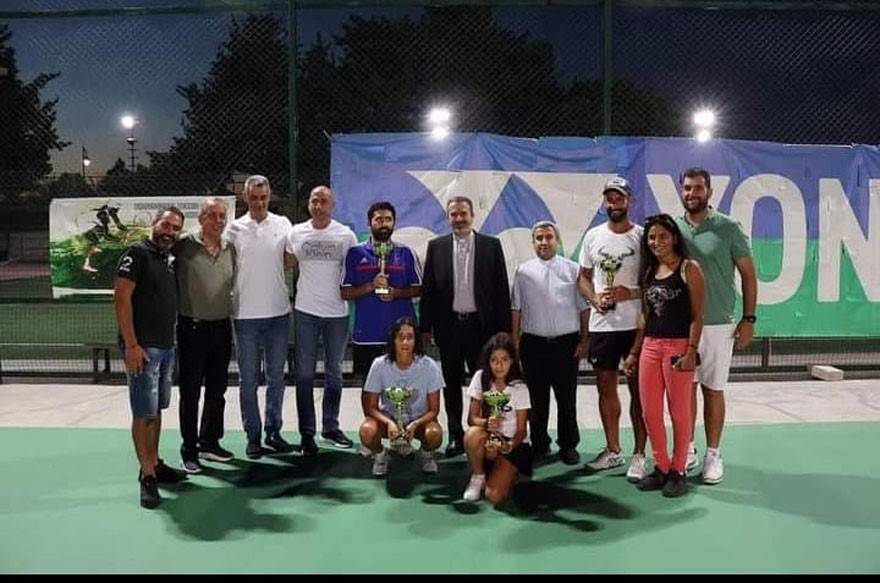 تنس اللويزة... لقب الرجال لشكيبان والناشئات لخوري