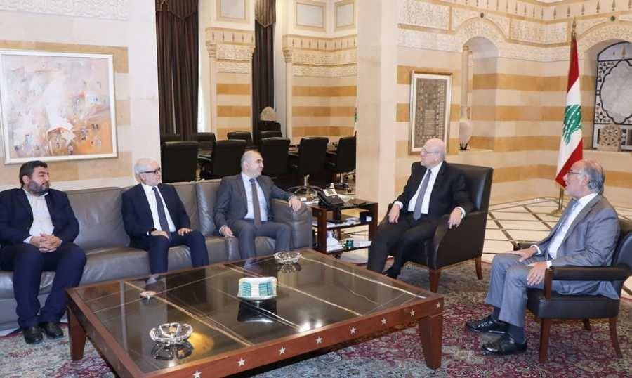 ميقاتي بحث تحدّيات بدء العام الدراسي في الجامعة اللبنانية مع الحلبي وبدران