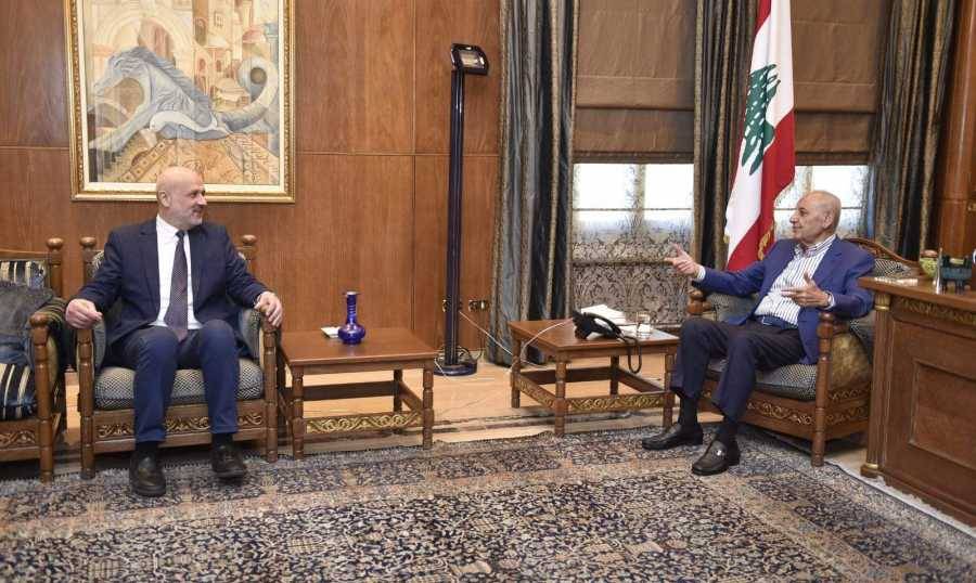 مولوي من عين التينة: النزوح ليس
للمزايدة... والشعب اللبناني موحّد حوله