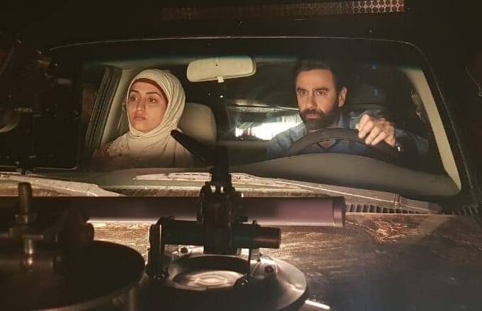 ميشال حوراني في العرض الاوروبي الاول لفيلم Valley of Exile في بولندا