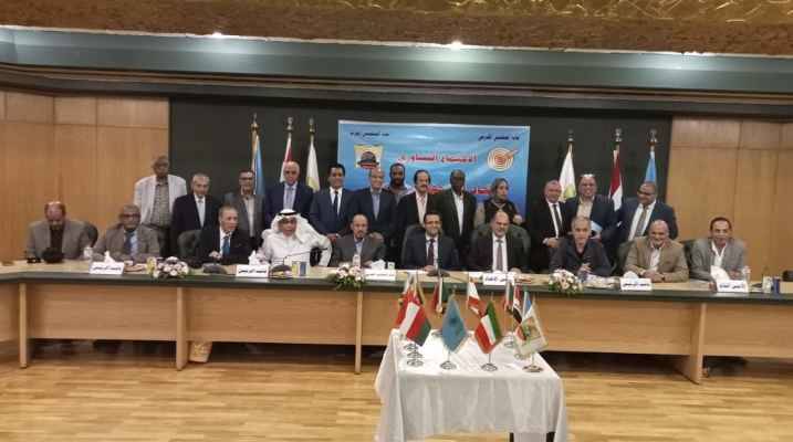 القصيفي شارك باجتماع تشاوري للأمانة  
العامة للاتحاد العام للصحفيين في مصر