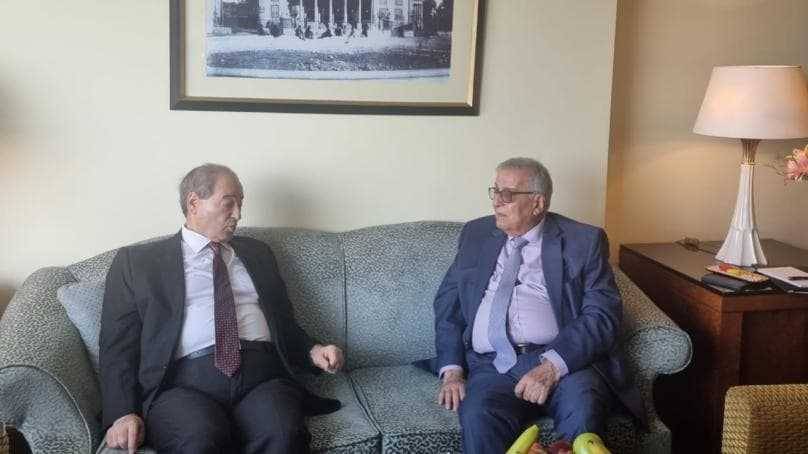 بوحبيب التقى المقداد في القاهرة
واتفاق على زيارة لدمشق في 23 الحالي