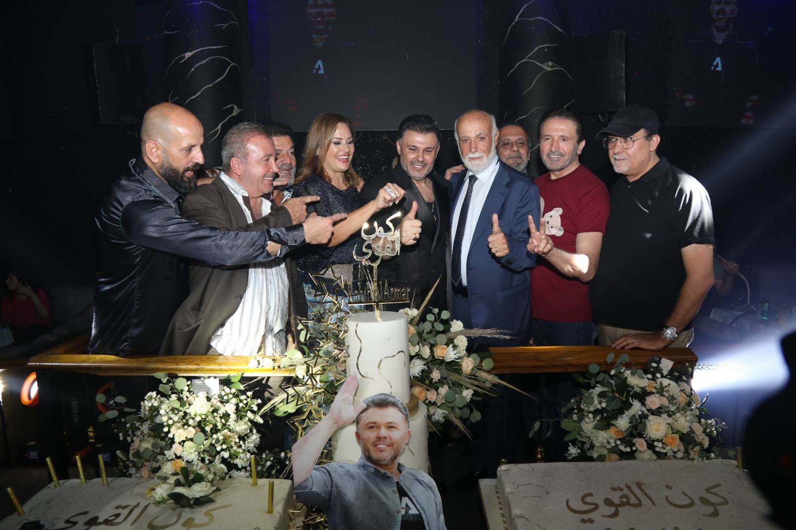 ربيع الأسمر أثبت قوّته بـ "كون القوي" وهكذا احتفل مع أهل الفن والصحافة!