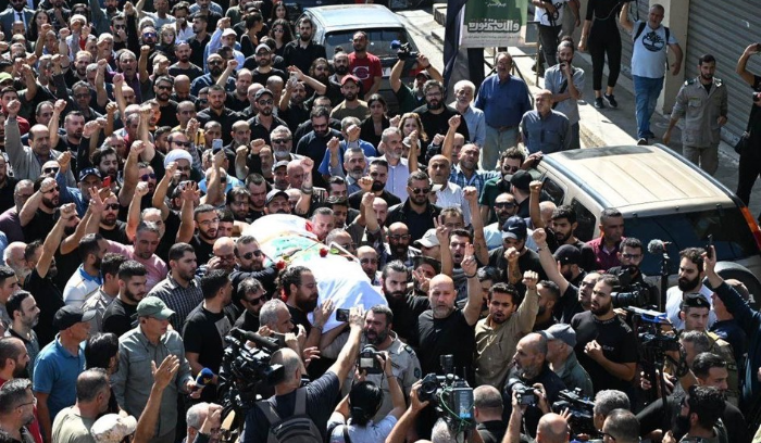 الخيام ودّعت ابنها الشهيد عصام عبدالله الى مثواه الأخير