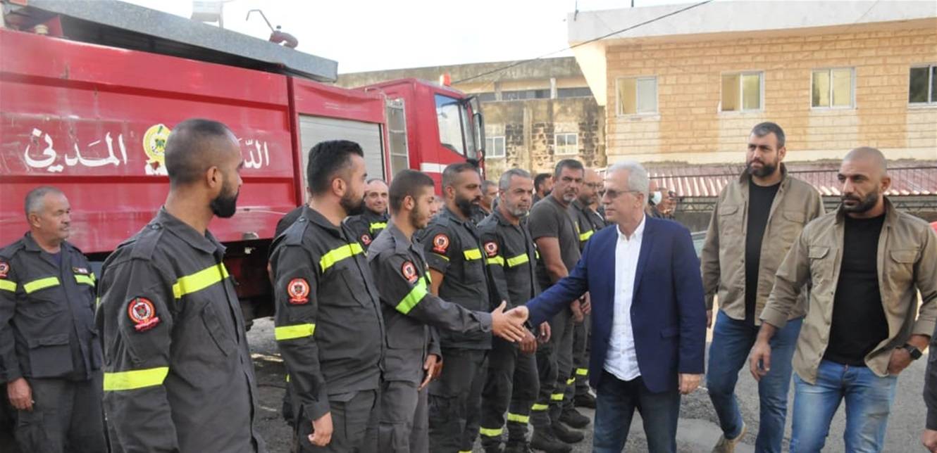 تفقّد مركز الدفاع المدني في جديدة مرجعيون
خطار: ندعو العناصر لاتخاذ التدابير الاحترازيّة