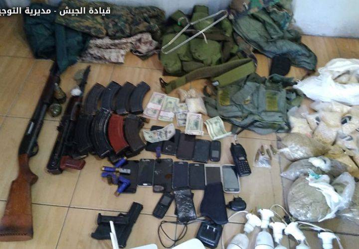 عمليّة دهم في حي الشراونة- بعلبك وضبط
كميّة من المخدرات والأسلحة والذخائر الحربيّة