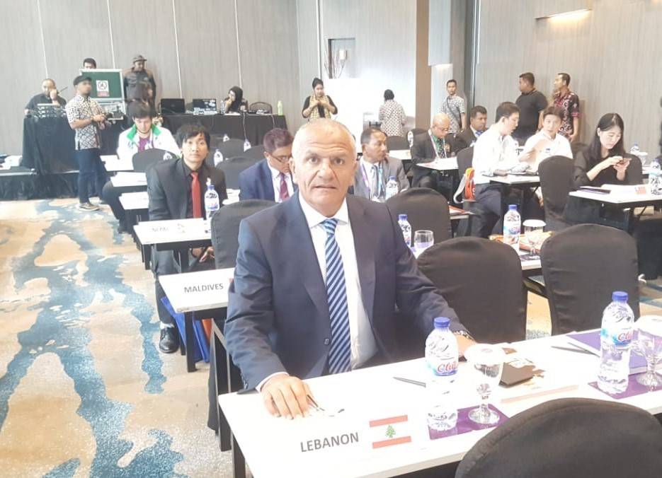 كونغ فو: تجديد الثقة آسيوياً
لرئيس الاتحاد اللبناني