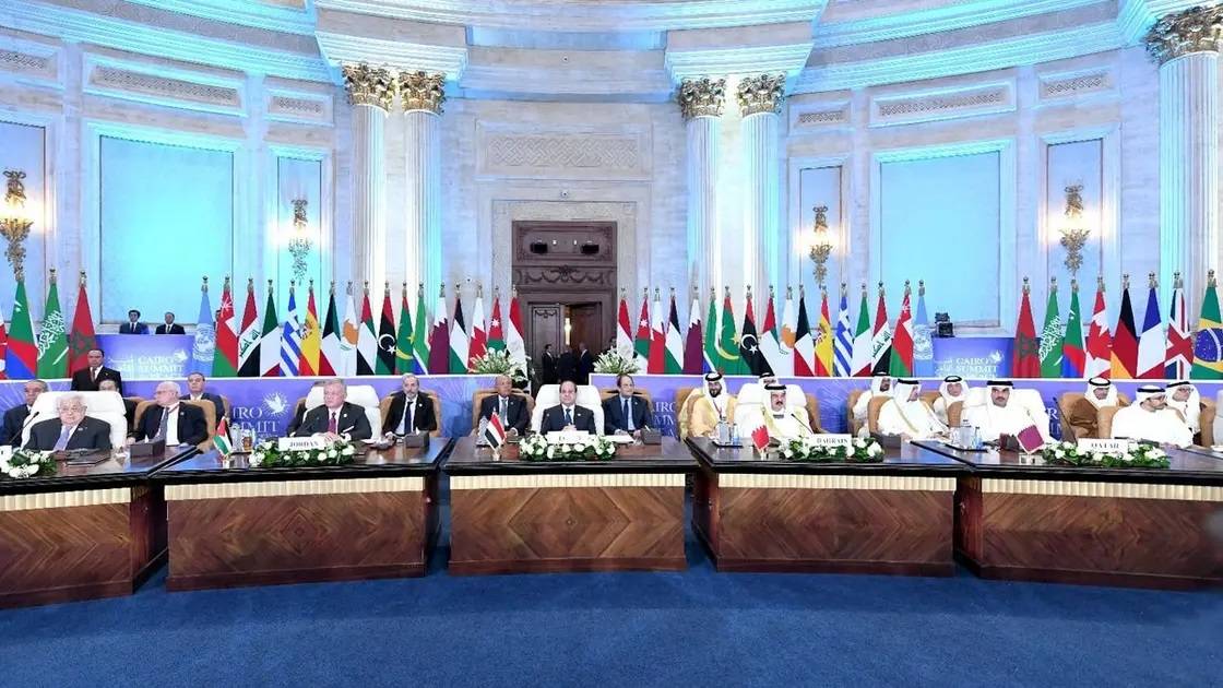 مؤتمر القاهرة للسلام: وقف الحرب ضروري ويجب السعي لإقامة دولة فلسطينية