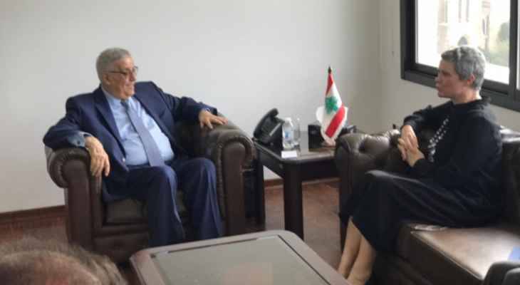 اجتمع مع السفراء العرب
بوحبيب: التوافق على وقف إطلاق النار
في غزّة ورفض التهجير والتوطين