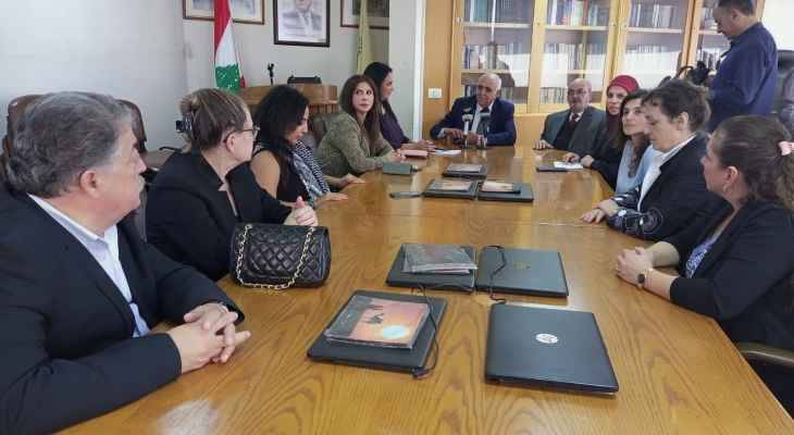 القصيفي: فلسطين تستحق الدعم ولأنها البوصلة