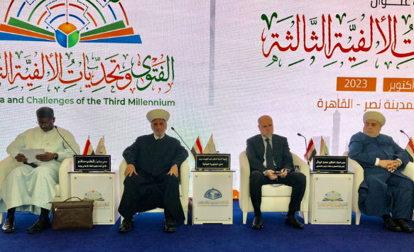 شارك في افتتاح مُؤتمر عن دور هيئات الإفتاء في القاهرة
دريان: مجازر غزّة انتهاك خطير
وصارخ للقانون الدولي والإنساني