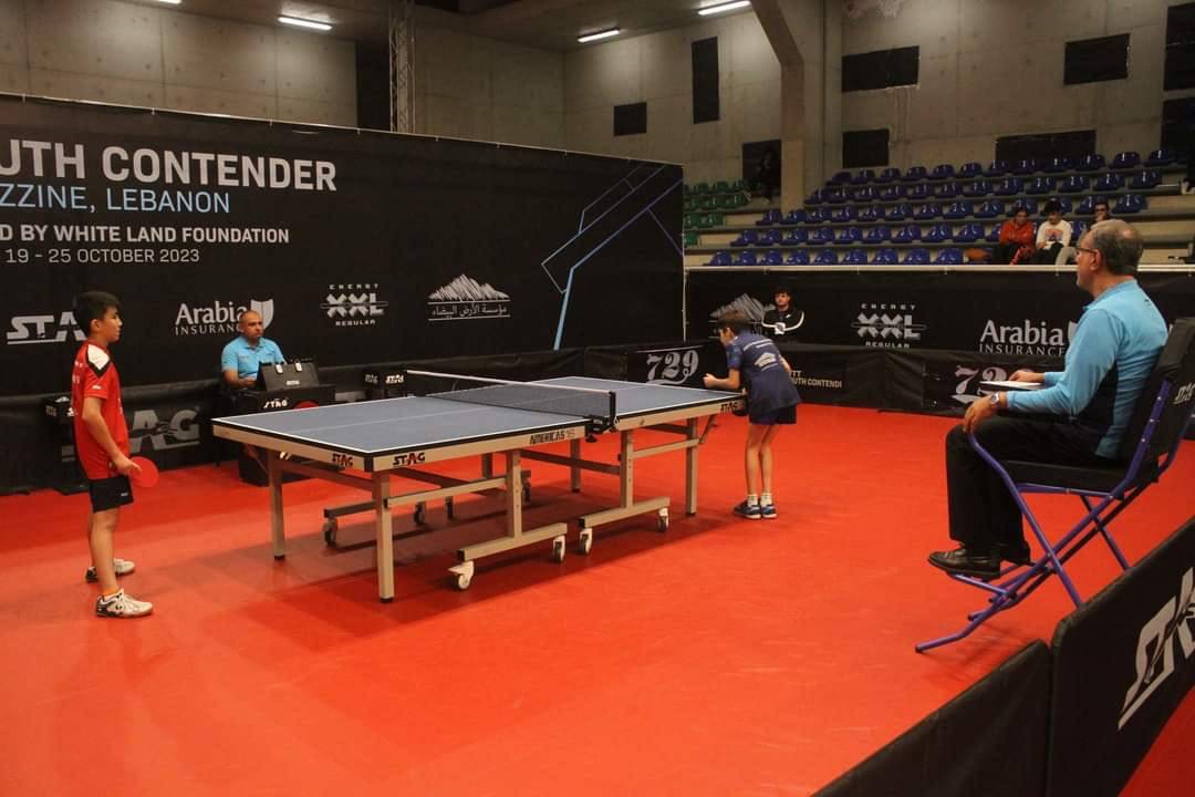 لقبان لإيران في دورة جزين الدولية بكرة الطاولة