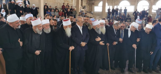 وهاب: نحن وراء فلسطين
والطائفة الدرزيّة في قلب العروبة