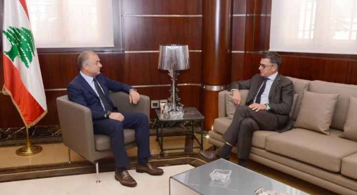سفير بلجيكا بحث مع بوصعب تجنيب
لبنان الانزلاق الى الحرب في غزة