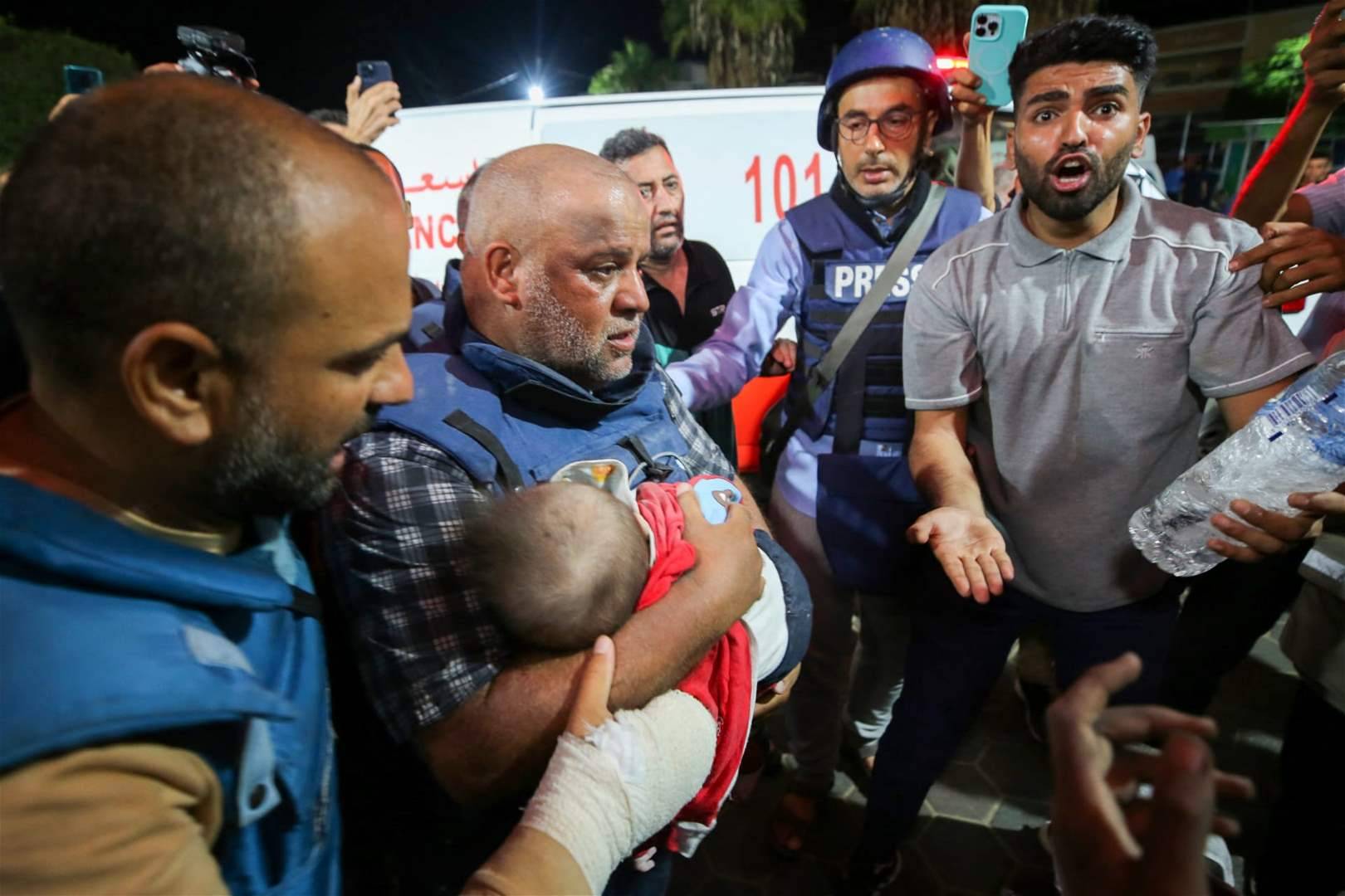 وائل الدحدوح يواصل عمله بعد وفاة عائلته وما قاله يدمي القلوب