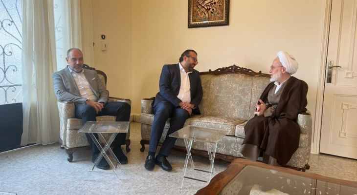 نائب باسيل زار رعد ورئيس
المحكمة الشرعيّة ومفتي النبطية