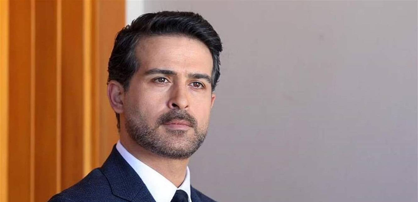 محمود نصر وسلافة معمار معاً‎