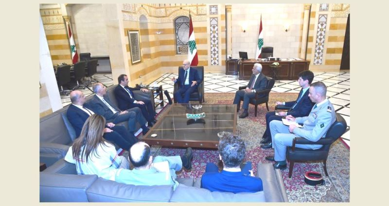 وزير الجيوش الفرنسية من السراي: فرنسا قررت ارسال مساعدات عاجلة للجيش اللبناني
