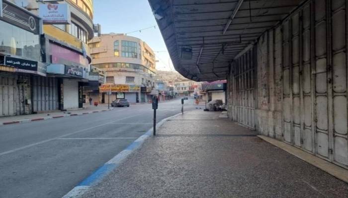 الإضراب يعمّ محافظات الضفة تنديداً بالعدوان "الاسرائيلي" المتواصل