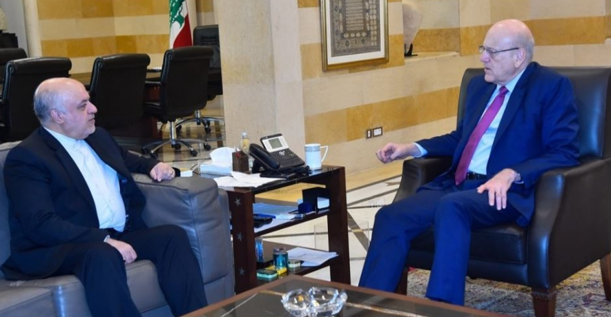 ترأس "لجنة الأمن الغذائي"... والتقى زواراً
ميقاتي بحث مع أماني التطوّرات الراهنة
سلام: لا وجود لأيّ أزمة تتعلّق بالقمح والطحين
