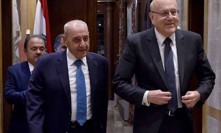 بحث مع ماغرو نتائج زيارة لوكورنو... والتقى الشامي ورحمة
ميقاتي: حرصاء مع بري على المؤسسة العسكريّة