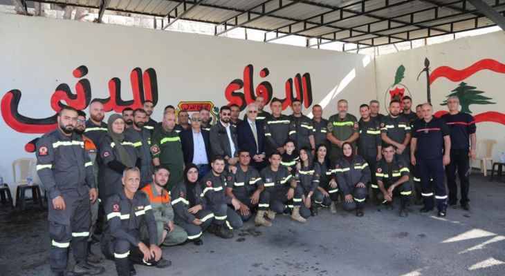 خطار تفقّد مراكز للدفاع المدني
بإطار الاستعدادات للعواصف الثلجيّة