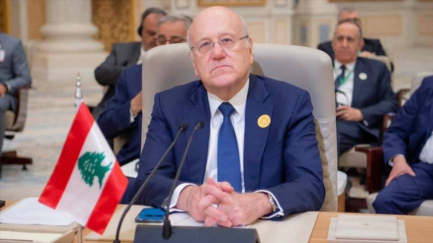ميقاتي: ما يشهده جنوب لبنان هو نتيجةٍ لتفاقم اعتداءات "إسرائيل"
