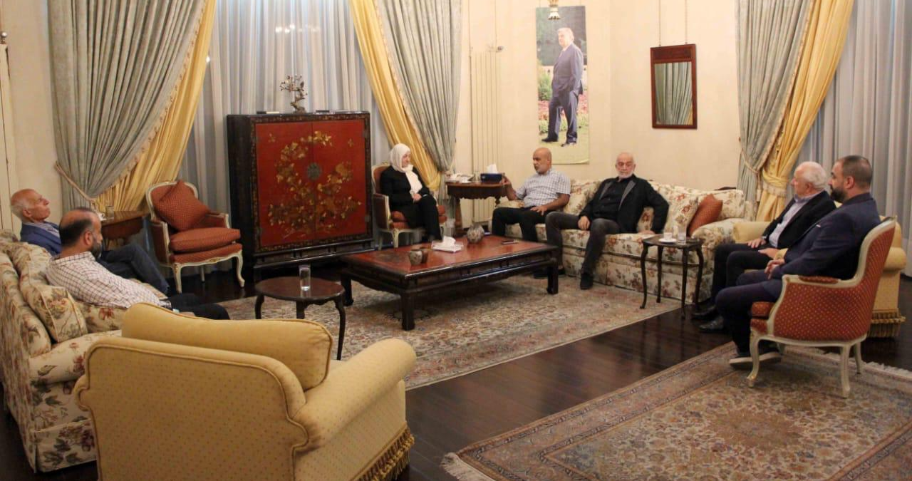 وفد  من "الجماعة" التقى البزري وسعد وبهية الحريري
حمود : لن نكون شهود زور
ولا متفرّجين على تمادي العدو في عدوانه