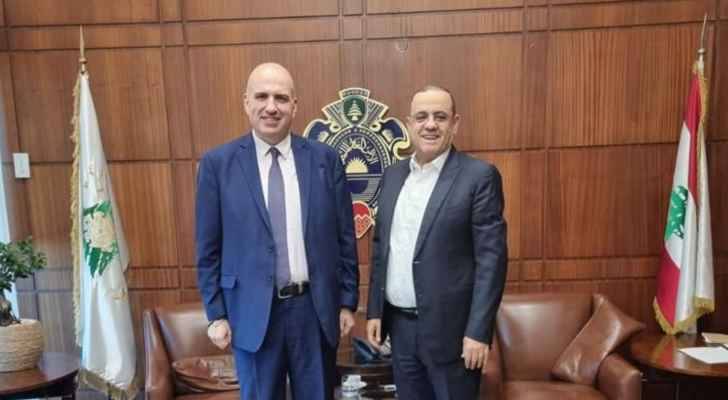 البيسري بحث مع لحود تعزيز
التعاون بين "الزراعة" والأمن العام