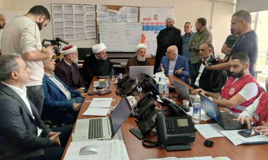 تفقّد مراكز إيواء النازحين في صور
الخطيب: المقاومة تقف على الحدود
وتعيق العدو الإسرائيلي دون تحقيق أهدافه