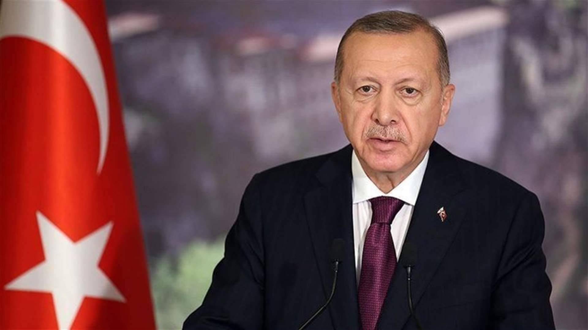 أردوغان: يجب وقف إطلاق النار فوراً في غزة