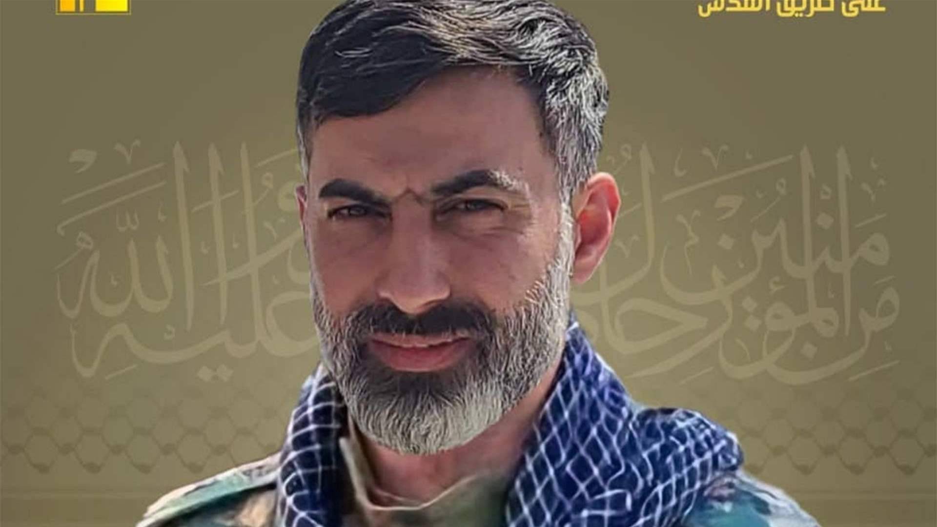 رعد معلقاً على استشهاد نجله: قصد.. فوصل!