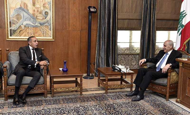 بري تسلّم رسالة من نظيره المجري
وبحث أوضاع غزة مع سفير مصر
