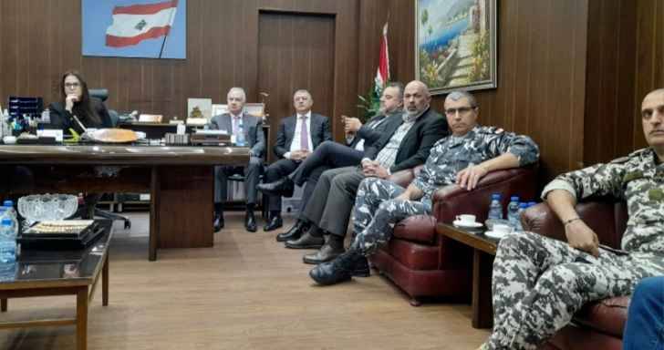 إفتتاح غرفة إدارة مخاطر الكوارث
والأزمات في سرايا أميون بتمويل أوروبي