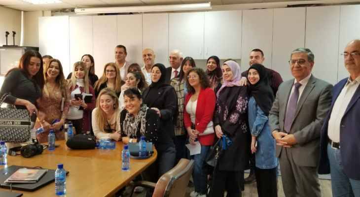 دورة تدريبيّة في نقابة المحرّرين حول
"الوقاية والسلامة خلال تغطية الحروب"