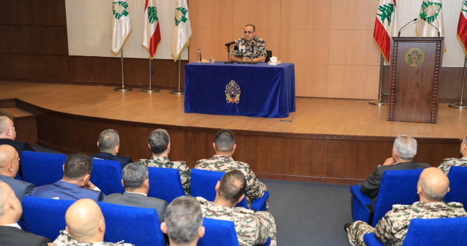 الأمن العام: البيسري كشف في احتفال الاستقلال عن قرب تسلم داتا النازحين