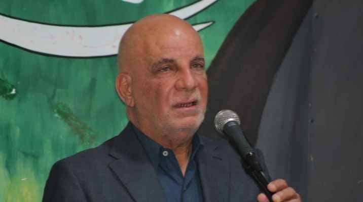 خريس: لا شيء ينفع مع العدو سوى المقاومة والمقاومة فقط