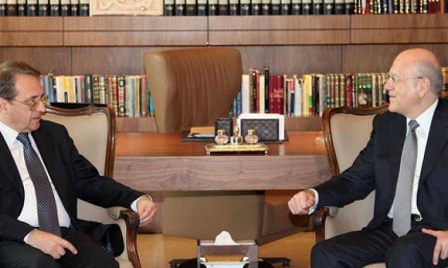 بوغدانوف اتصل بميقاتي وفرنجيّة وتبادل
وجهات النظر حول الوضع في لبنان والجوار