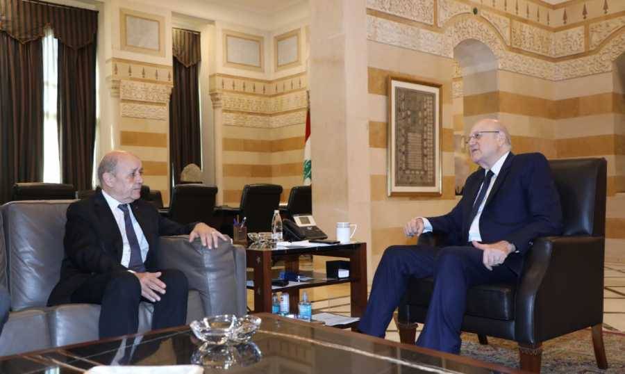 لودريان نوّه بأداء الجيش: هدف لقاءاتي تأمين التوافق اللبناني حيال الإستحقاقات