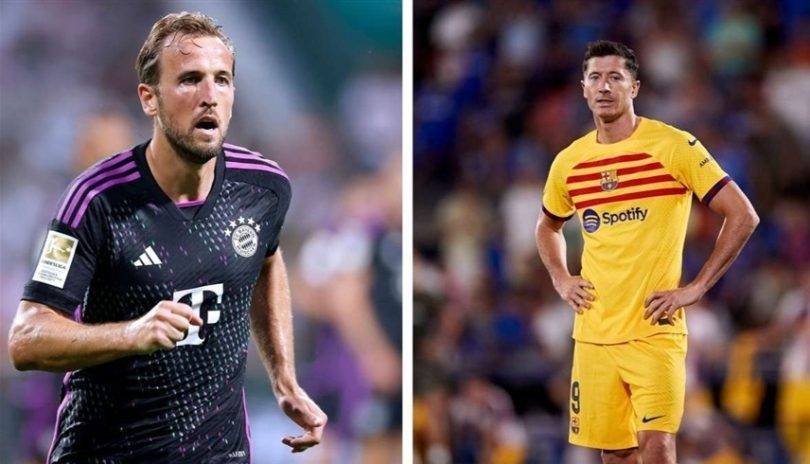 5 فوارق بين هاري كين وليفاندوفسكي في الدوري الألماني