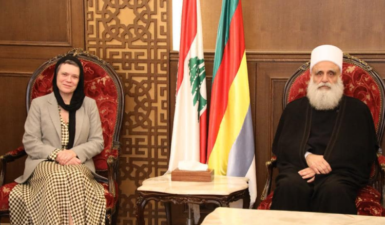 أبي المنى استقبل سفيرة الاتحاد الأوروبي:
ضرورة ردع أهداف "إسرائيل" التدميريّة