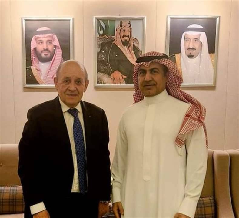 "لقاء مثمر" بين العلولا ولودريان: فرنسا والسعودية تعملان من أجل استقرار لبنان