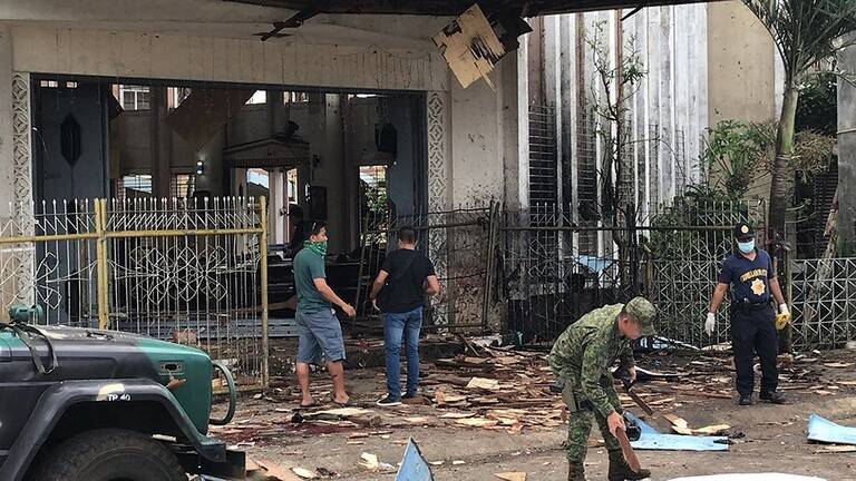 قتلى وجرحى بتفجير إستهدف قداسا في الفلبين