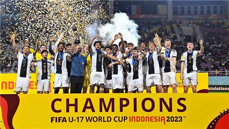البطل العاشر... منتخب ألمانيا يتوج بكأس العالم للناشئين تحت 17 عاماً