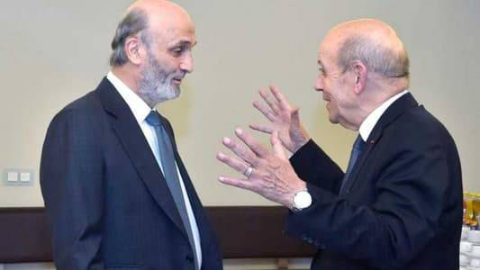 هذا ما أبلغته "القوات اللبنانية" للودريان