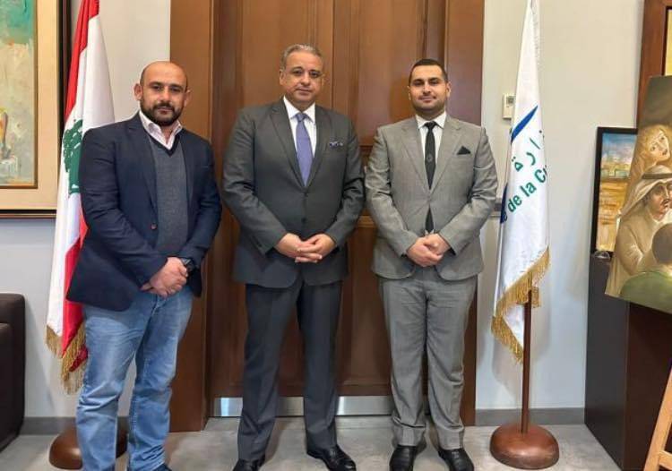 وزير الثقافة التقى مندوب لبنان نائب رئيس منظمة التعاون الاسلامي للشباب