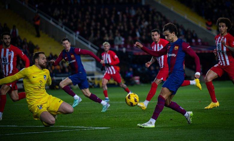 في ليلة الفوز على أتلتيكو مدريد...
حالة تجسس تشعل غضب برشلونة