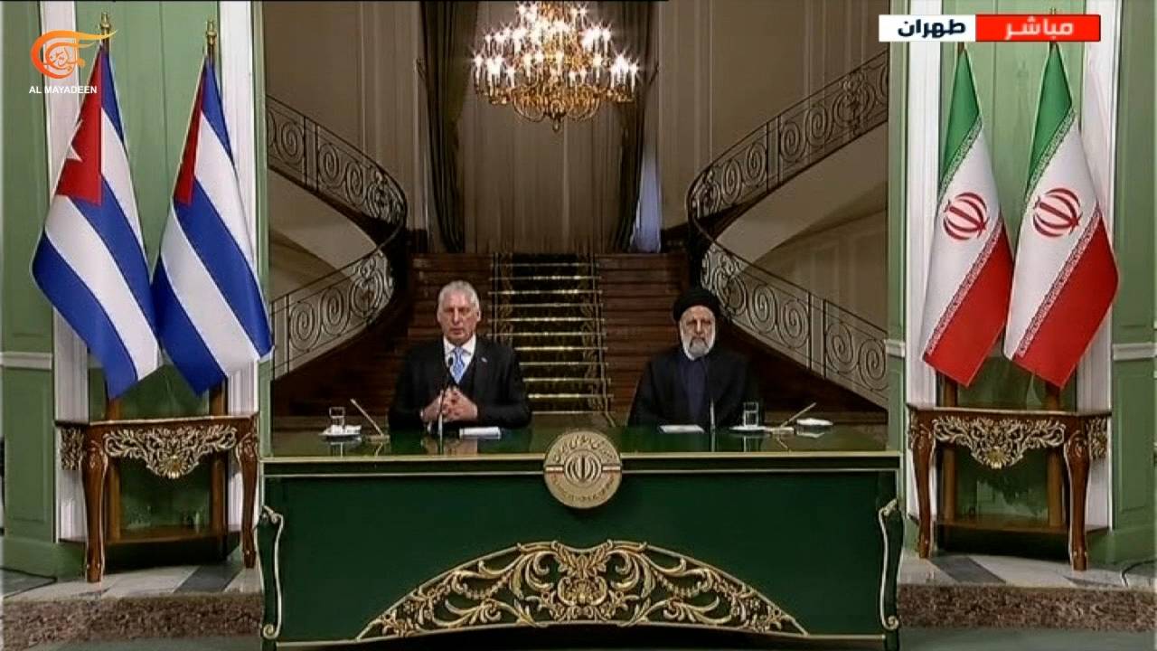 "زيارة تاريخية" لرئيس كوبا إلى إيران