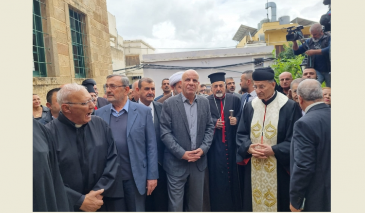 الراعي من صور: ندين الحرب الضروس الإبادية في غزة ولنحافظ على وحدتنا بتنوعها
